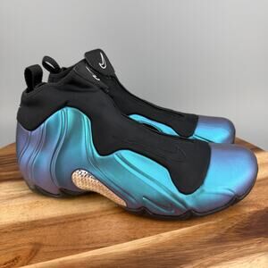 Nike Air Flightposite Dusty Cactus HJ4466-001 Men’s Size 10 Metallic Blue